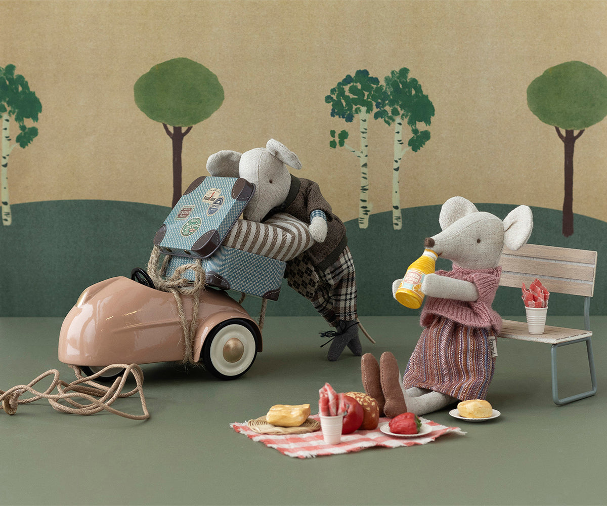 Picknick Set Maus im Koffer Maileg
