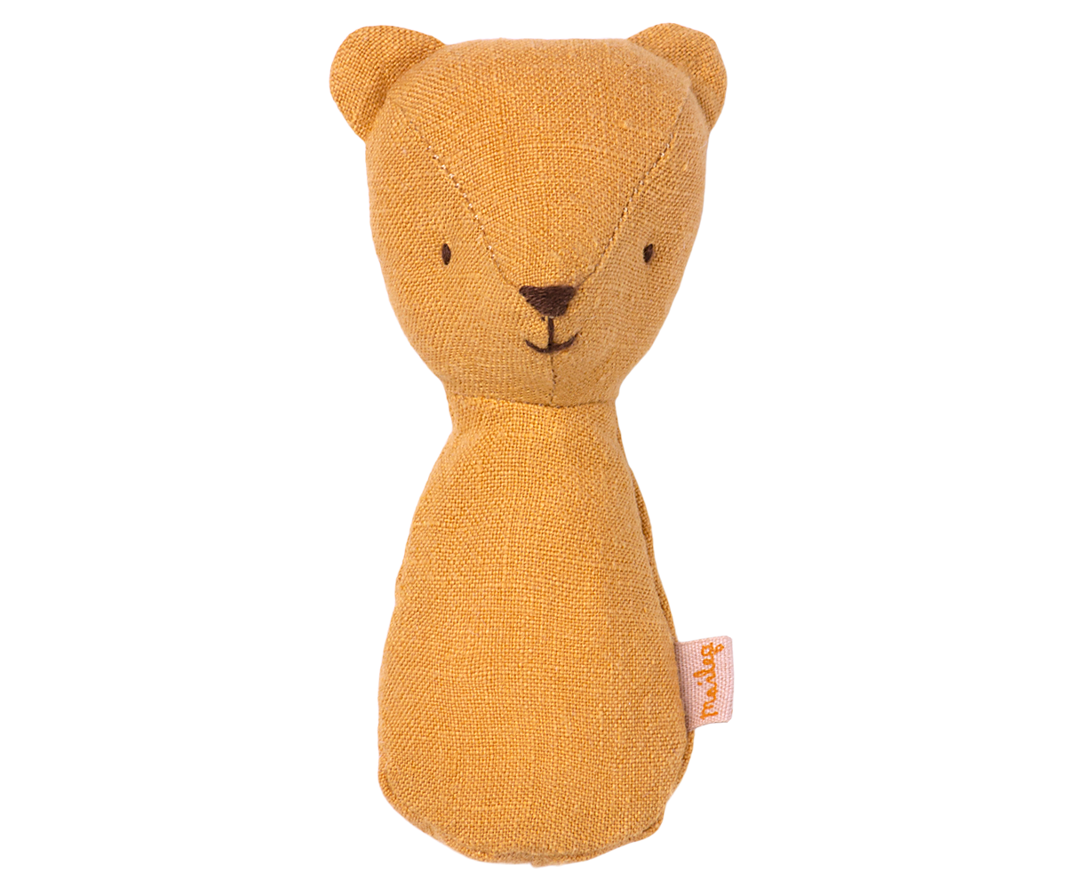 Teddy Rassel Leinen von Maileg gelb