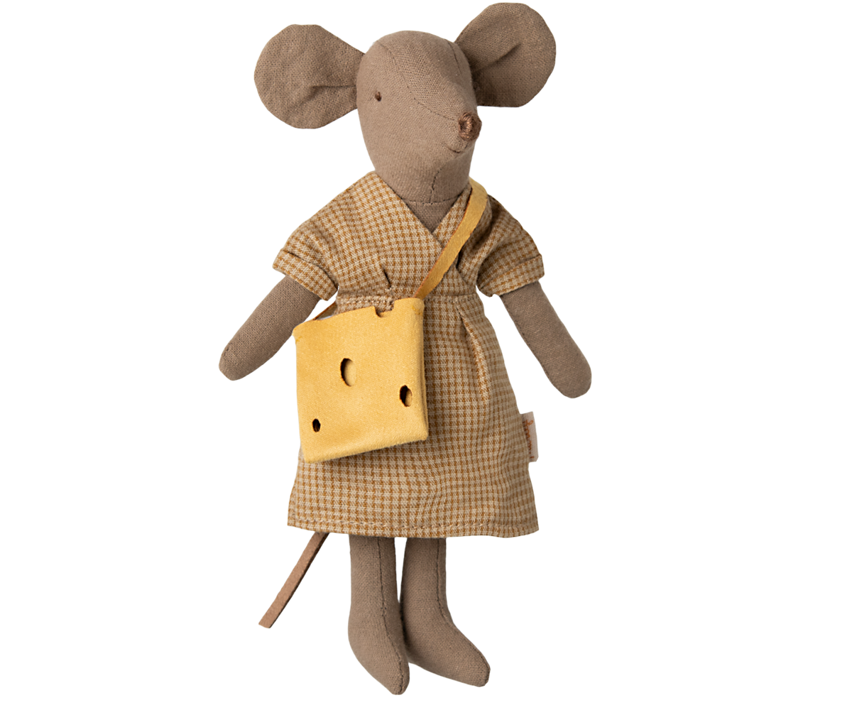 Kleid und Tasche Zubehör Mama Maus Maileg