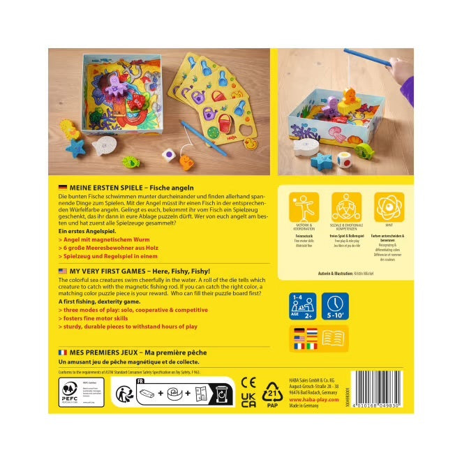 Meine ersten Spiele von HABA "Fische angeln"