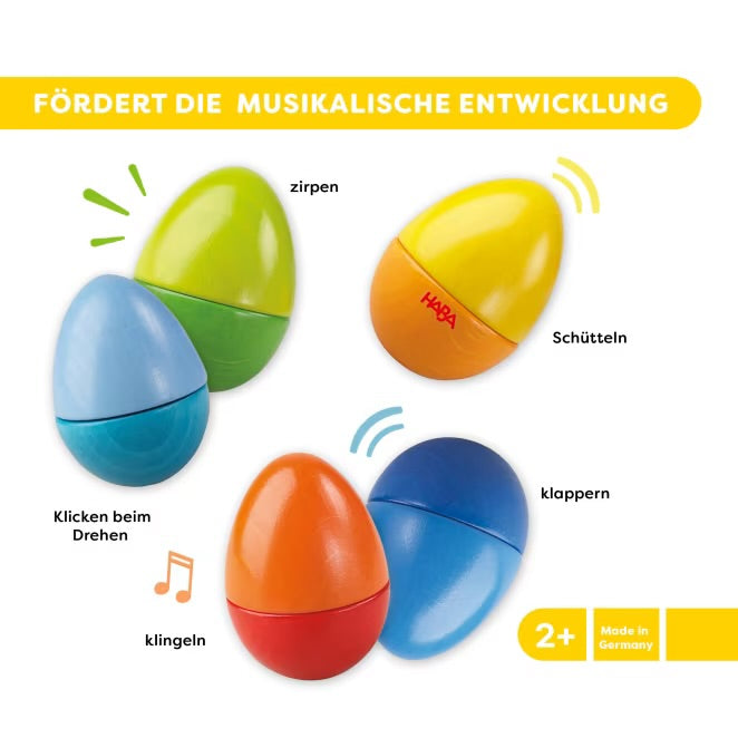 Musikeier aus Holz von Haba