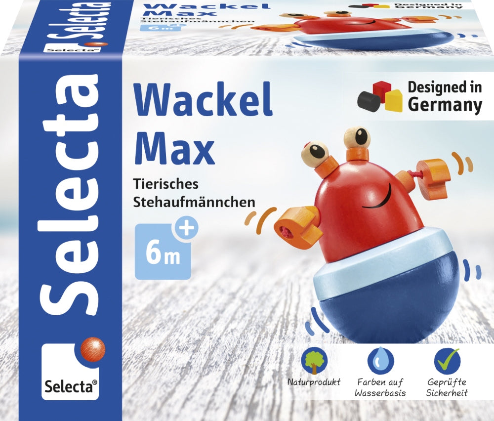 Wackel Max Stehaufmännchen von Selecta