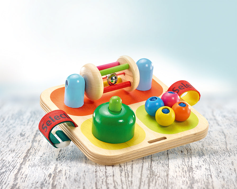 Motorikspiel Baby Aktivity-Center Holzspielzeug