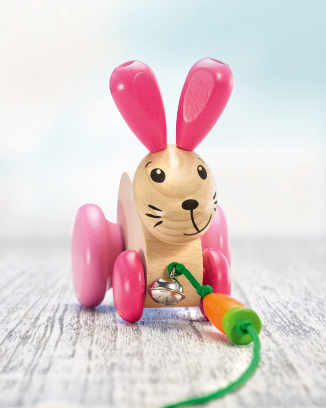 Nachzieh Hase Holzspielzeug von Selecta