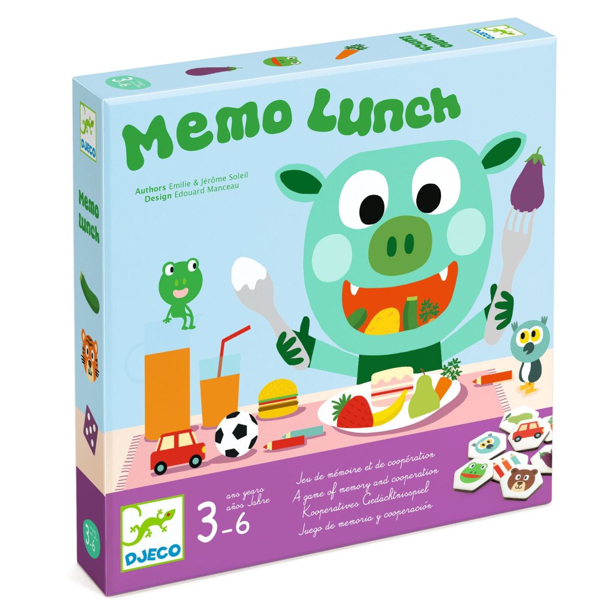 Memo Lunch Kooperations- und Gedächtnisspiel