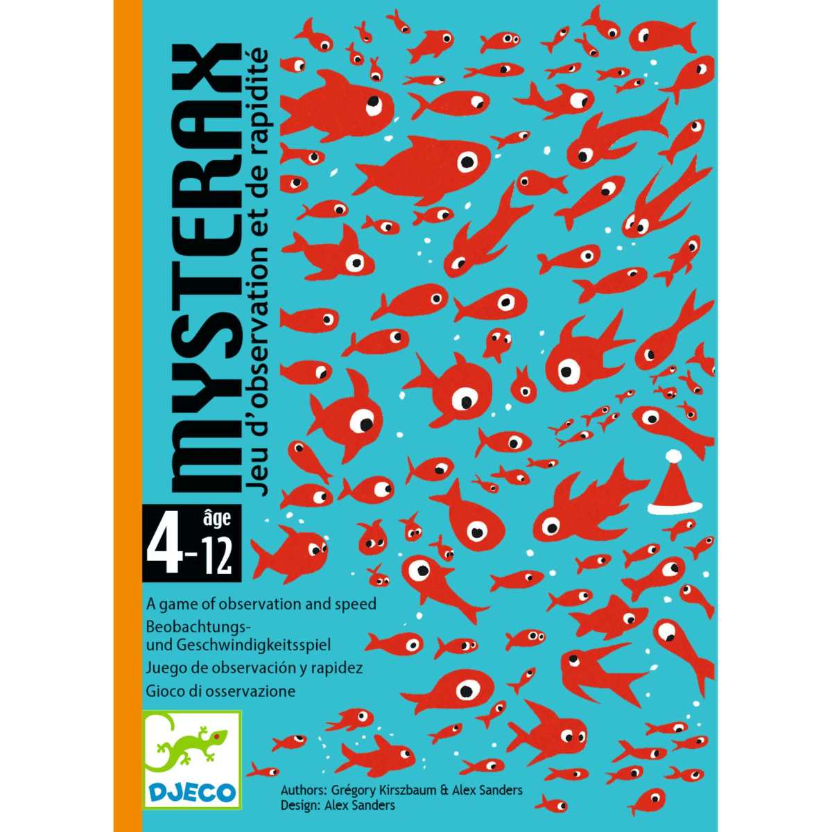 Beobachtungsspiel Mysterax Kartenspiel von Djeco