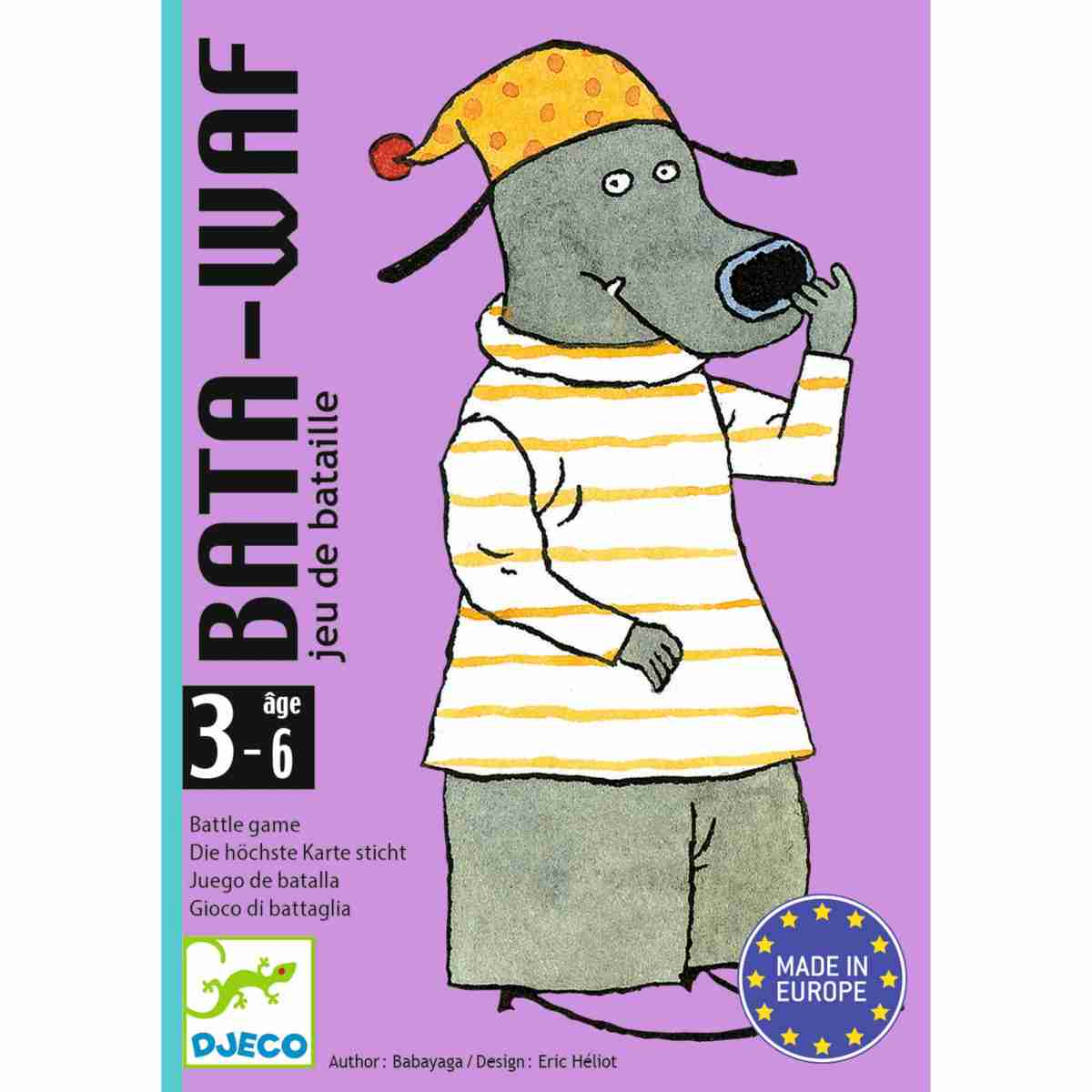 Stichspiel Bata-Waf Kartenspiel von Djeco