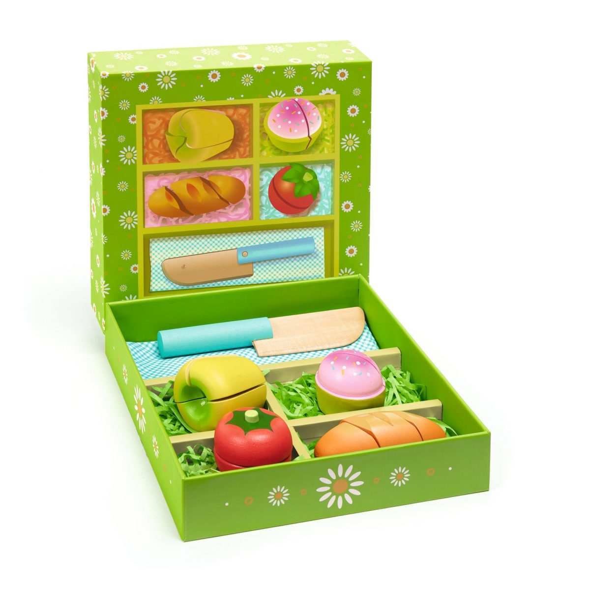 Picknickset zum Schneiden aus Holz von Djeco