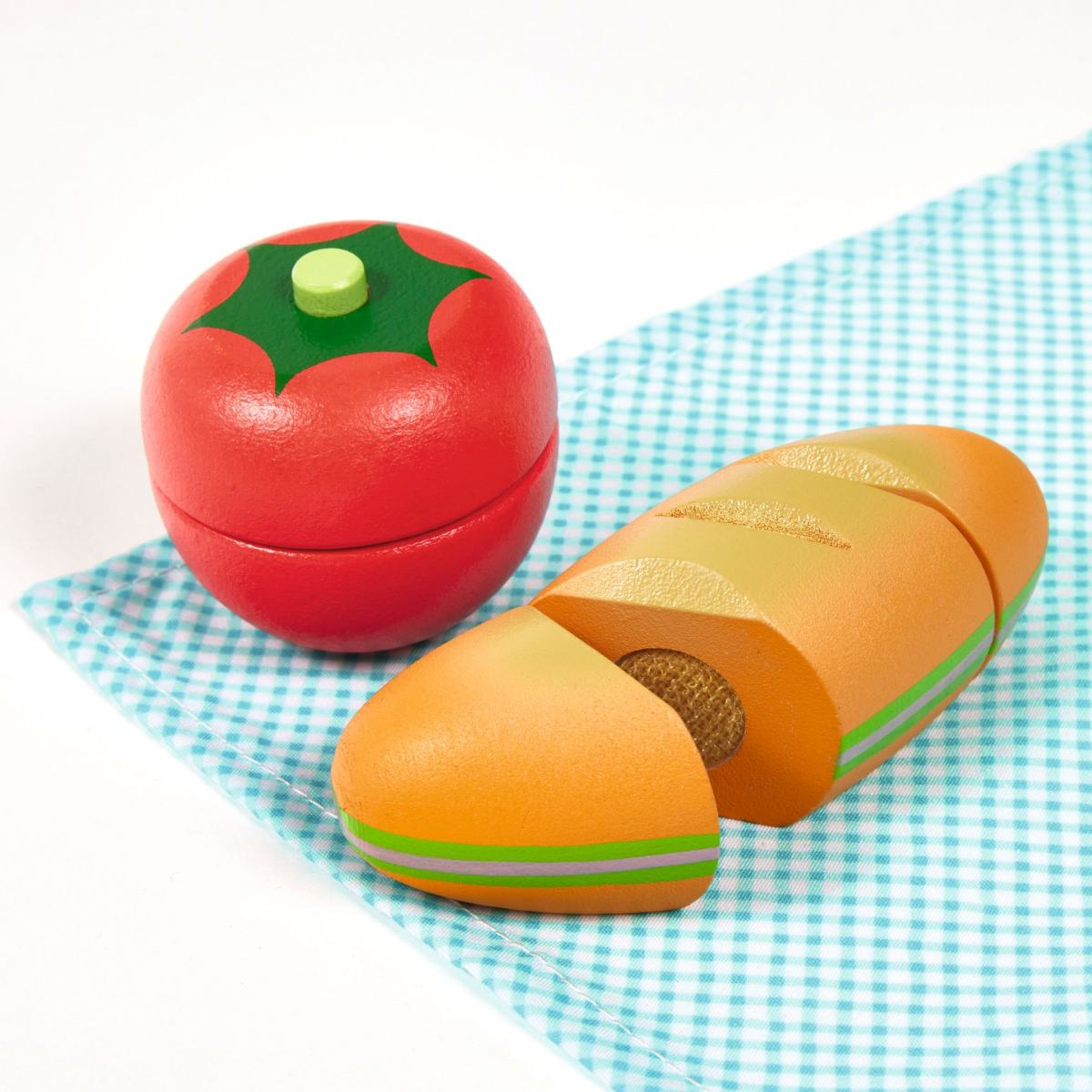 Picknickset zum Schneiden aus Holz von Djeco