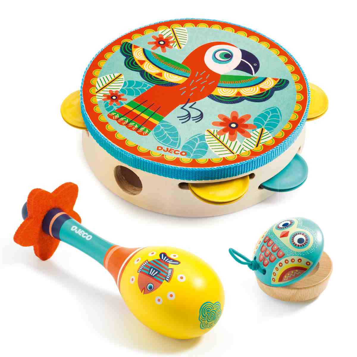 Set von 3 Instrumenten von Djeco
