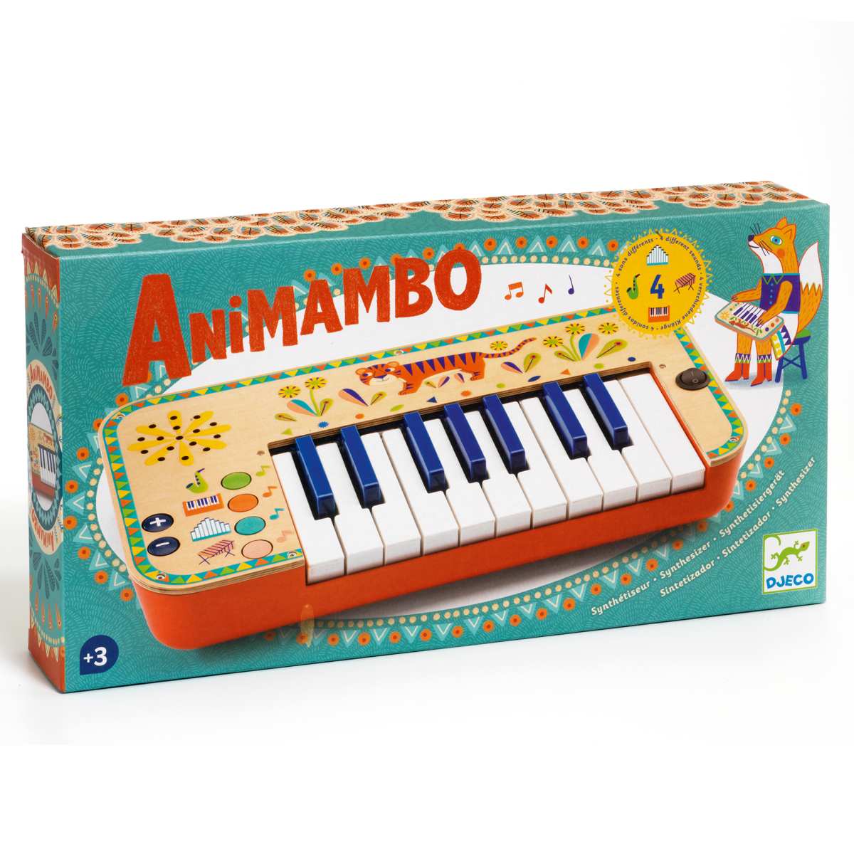 Synthesizer aus Holz von Djeco