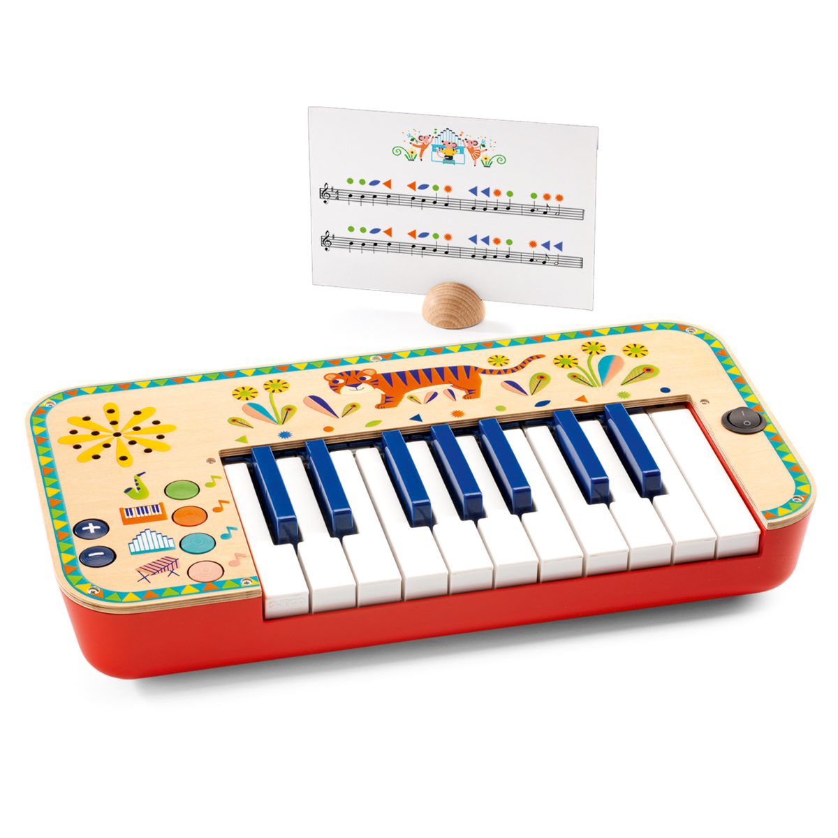 Synthesizer aus Holz von Djeco