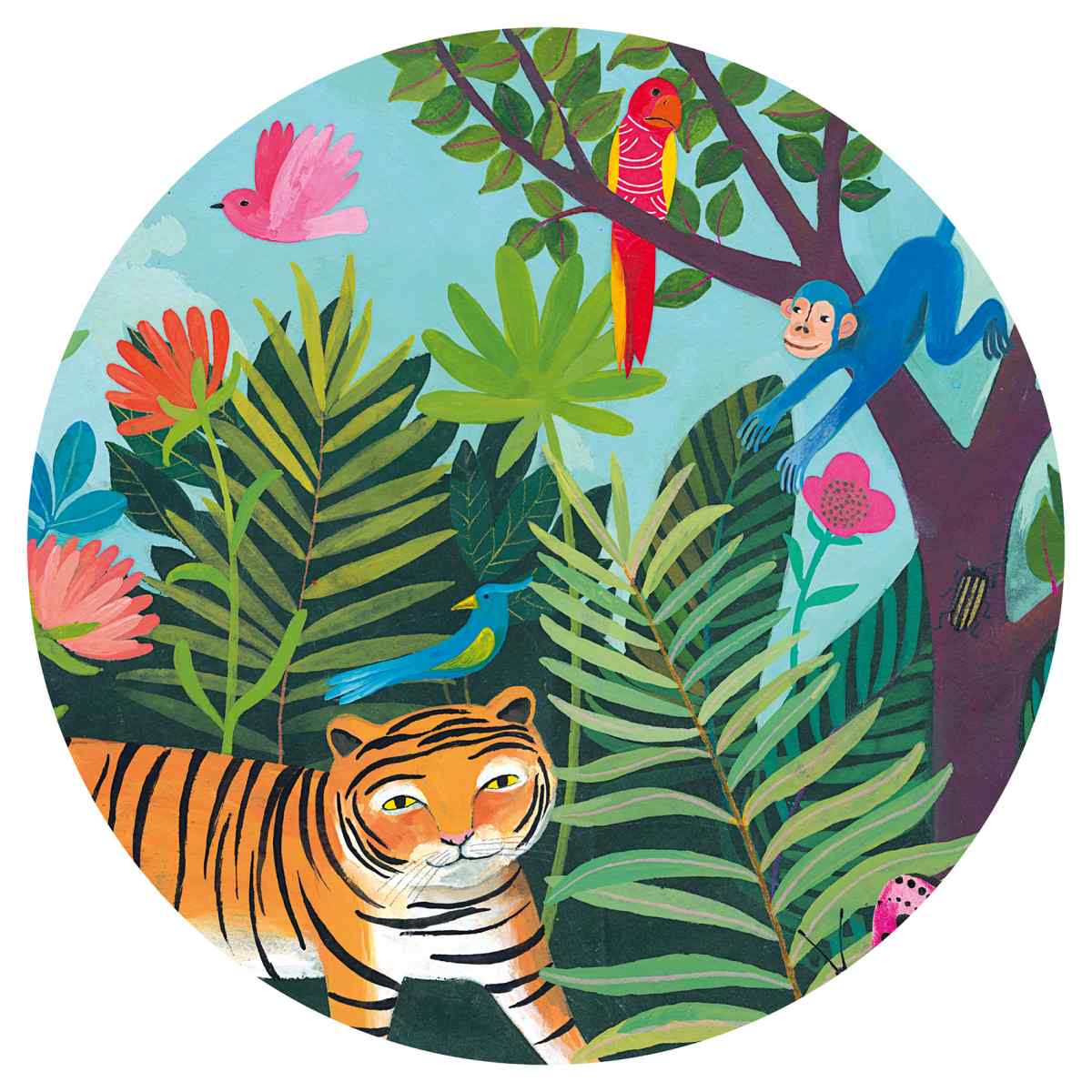 Puzzle Tiger 24 Teile in Tiger-Box