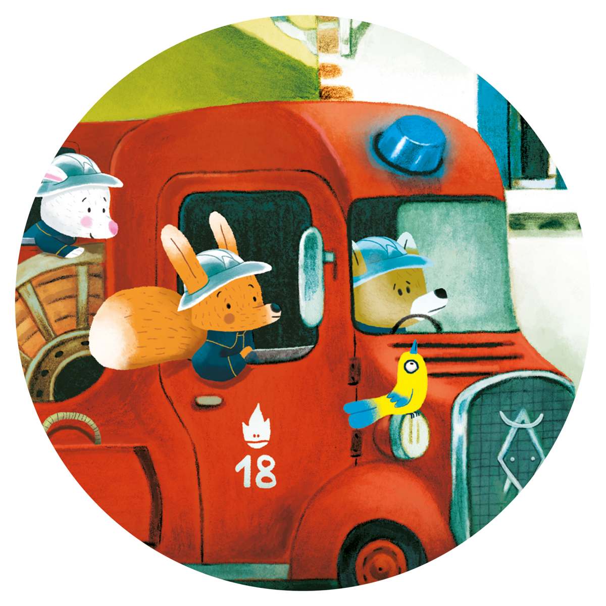 Puzzle Feuerwehr 16 Teile
