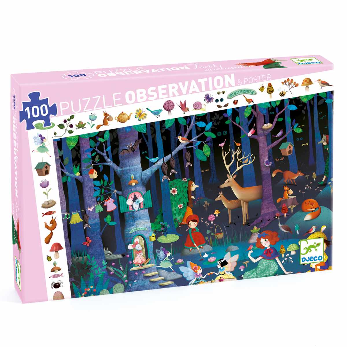 Puzzle Zauberwald 100 Teile