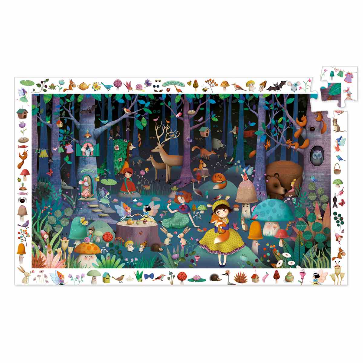 Puzzle Zauberwald 100 Teile
