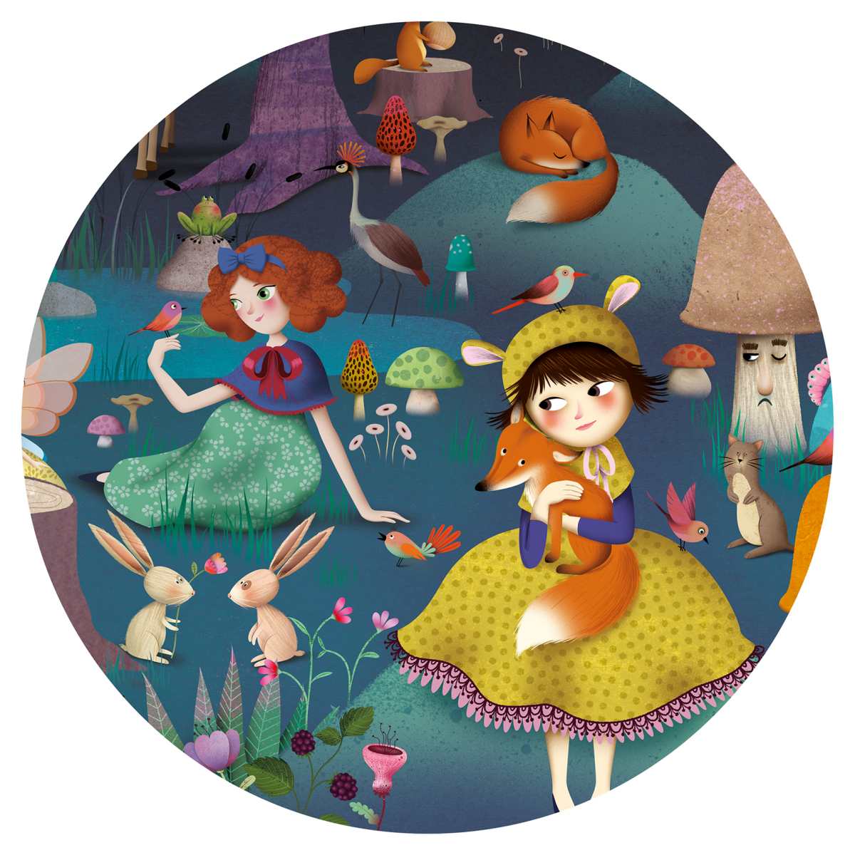 Puzzle Zauberwald 100 Teile