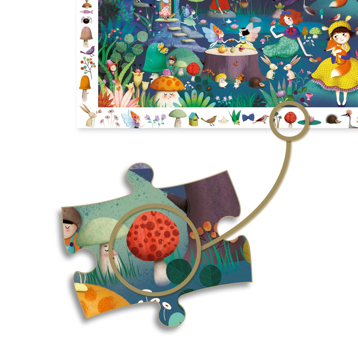Puzzle Zauberwald 100 Teile