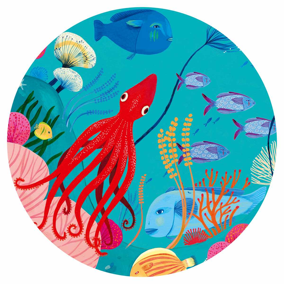 Wimmelpuzzel Unter Wasserwelt 54 Teile