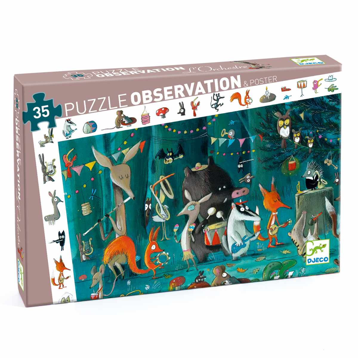 Wimmelpuzzle Orchester 35 Teile