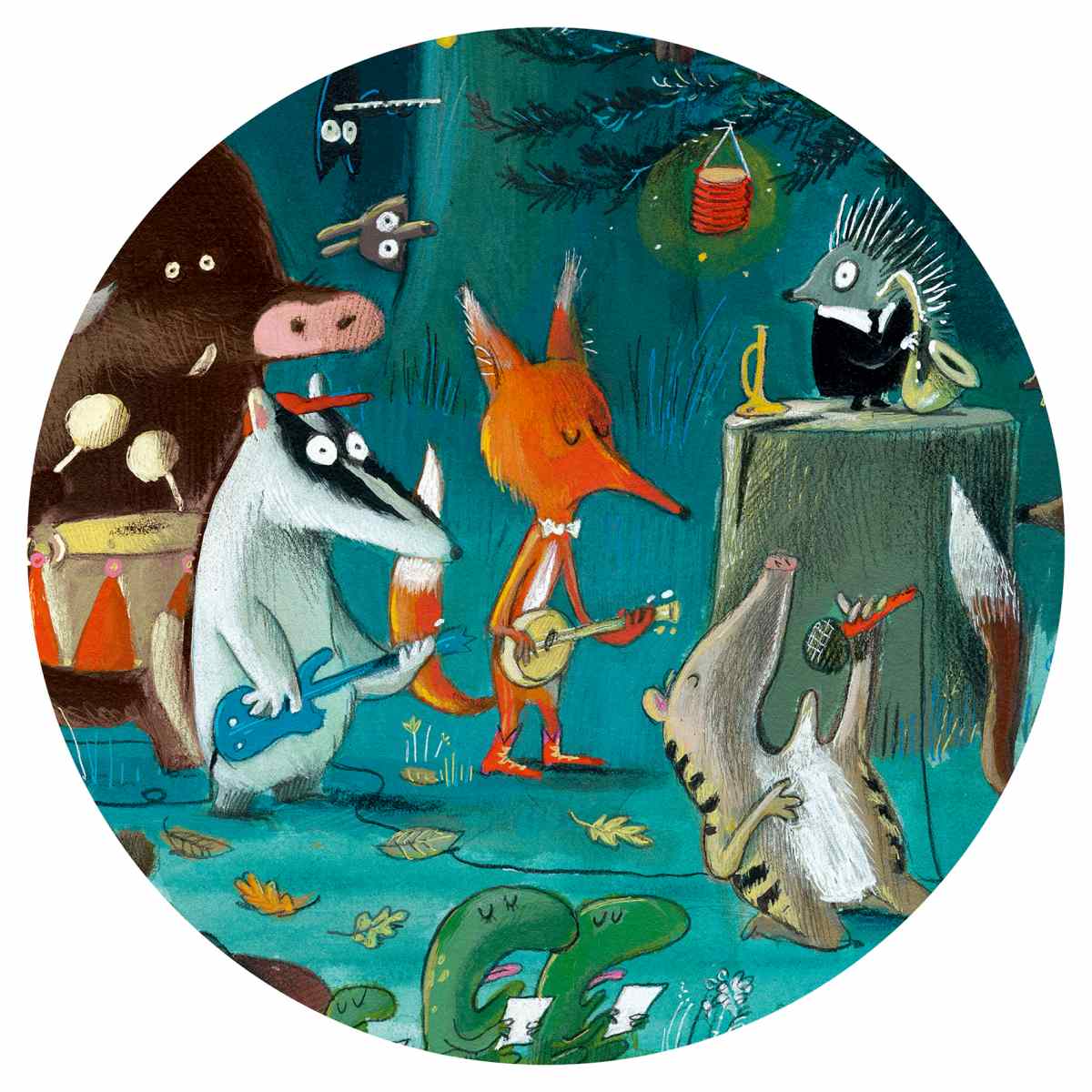 Wimmelpuzzle Orchester 35 Teile