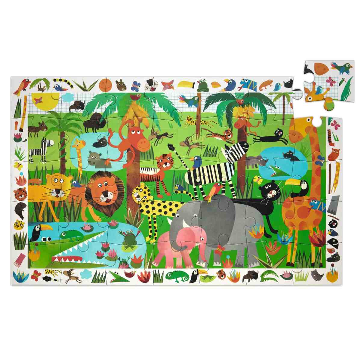 Wimmelpuzzle Bauernhof 35 Teile