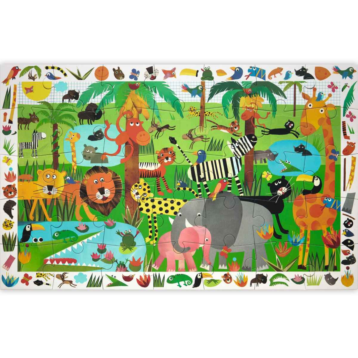 Wimmelpuzzle Bauernhof 35 Teile