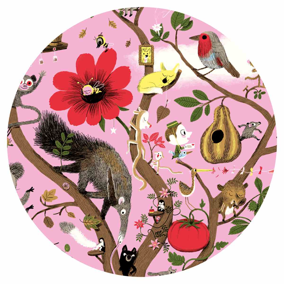 Puzzle Zauberbaum 200 Teile
