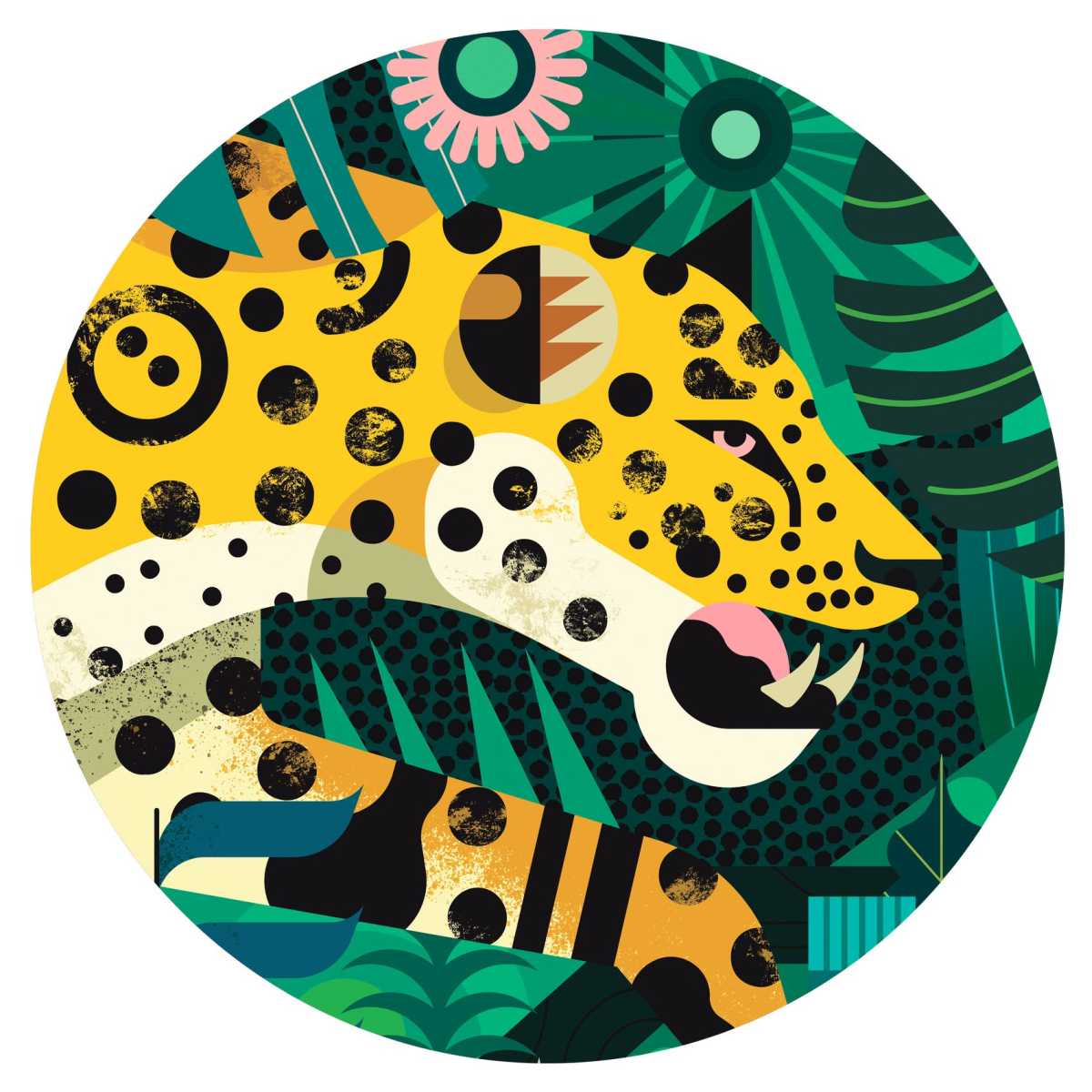 Puzzle Leopard 1000 Teile