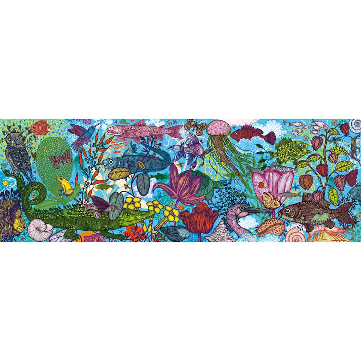 Puzzle Land und See 1000 Teile
