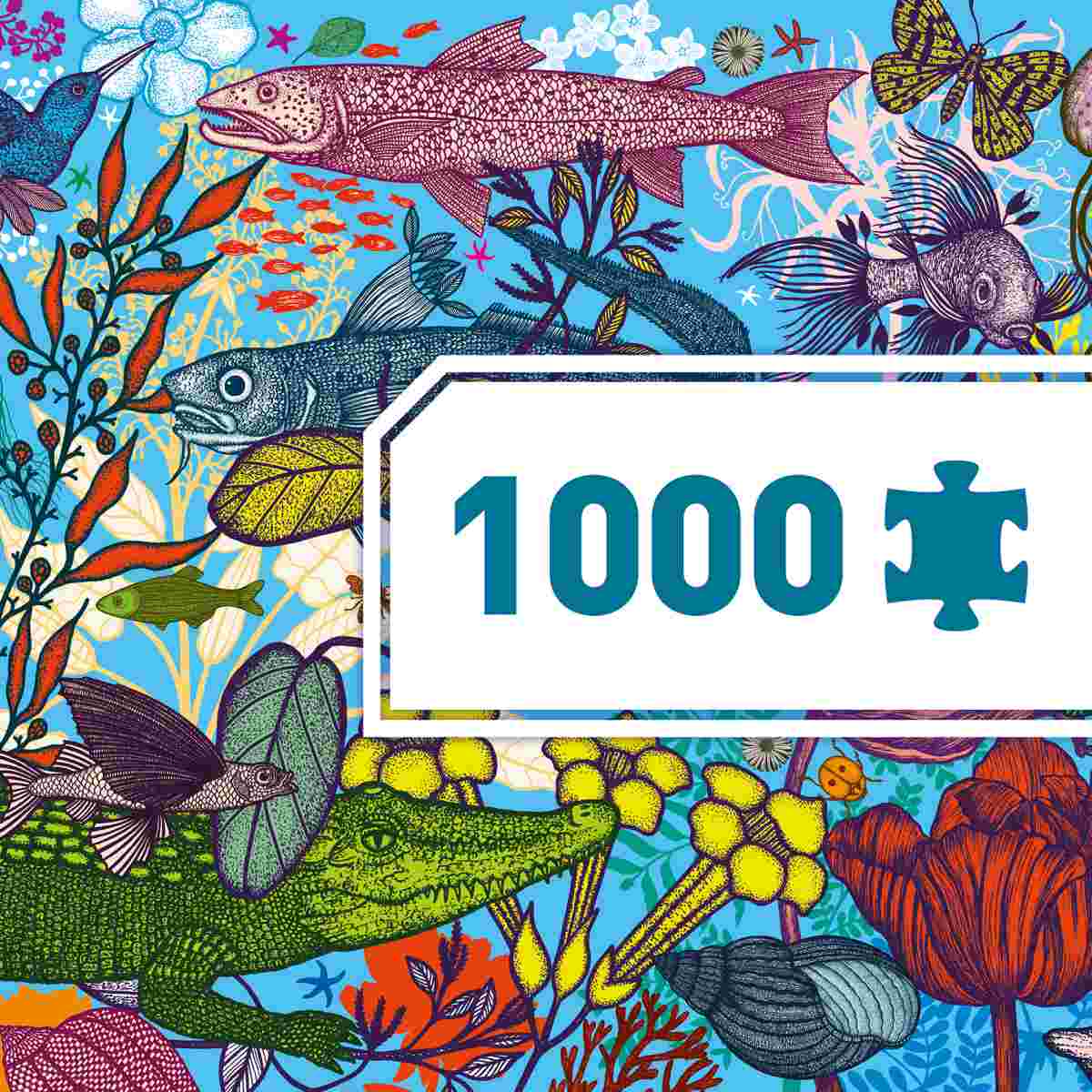 Puzzle Land und See 1000 Teile