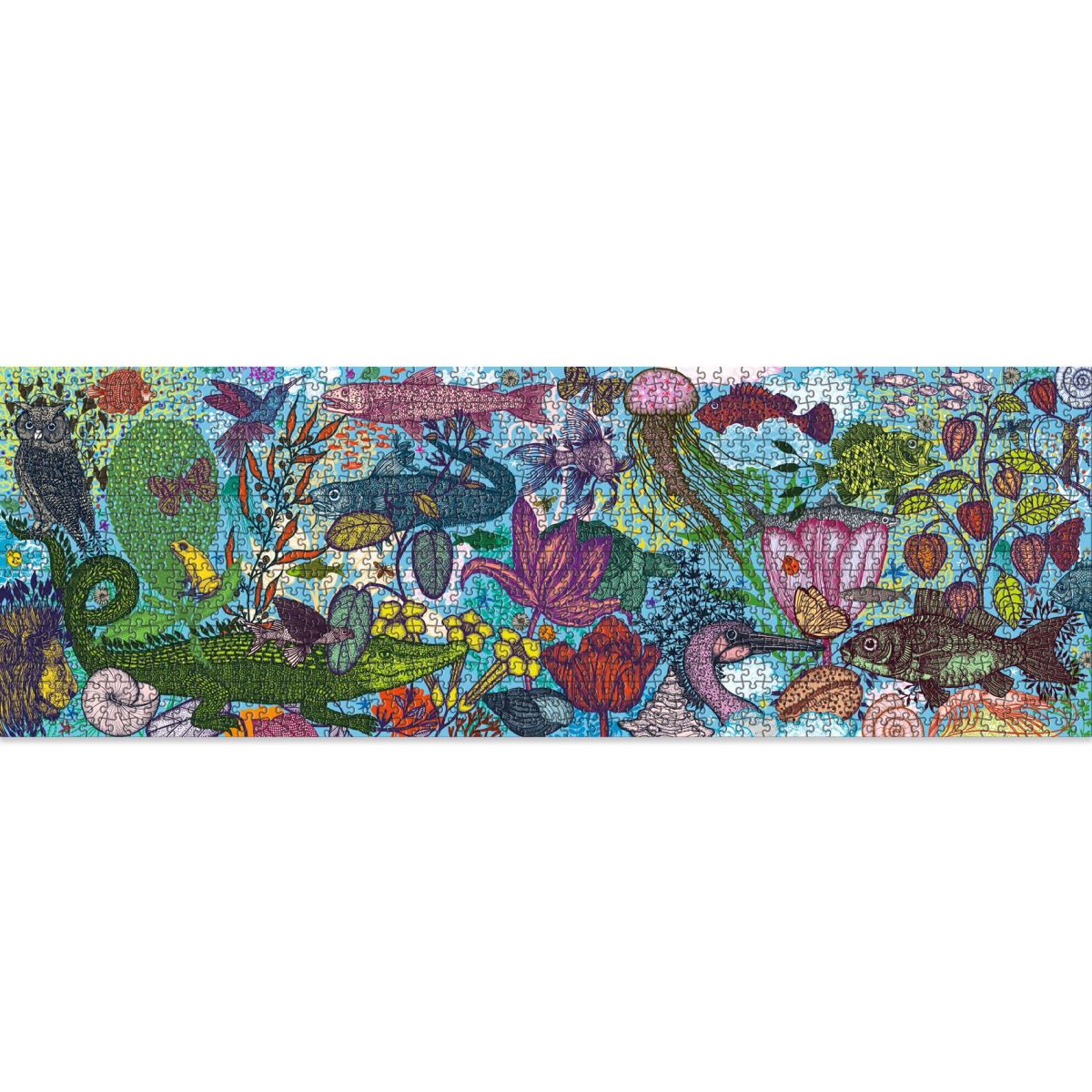 Puzzle Land und See 1000 Teile
