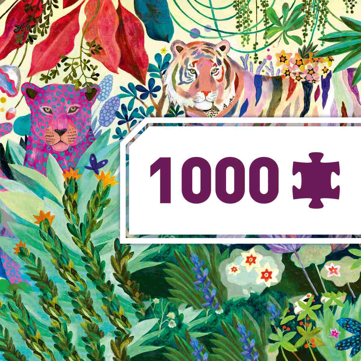 Puzzle Rainbow Tiger 1000 Teile