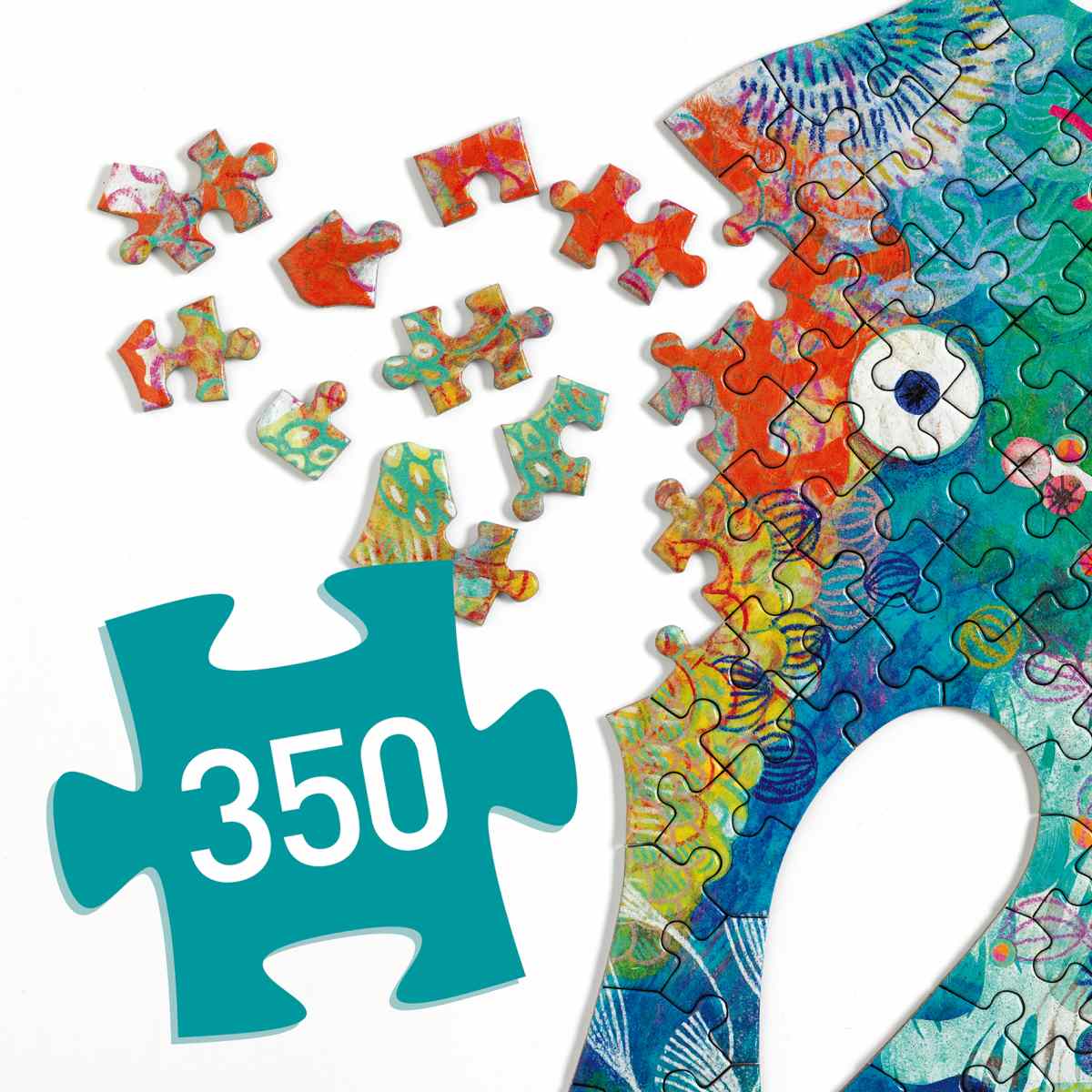 Puzz'Art Seepferdchen Puzzle mit 350 Teilen