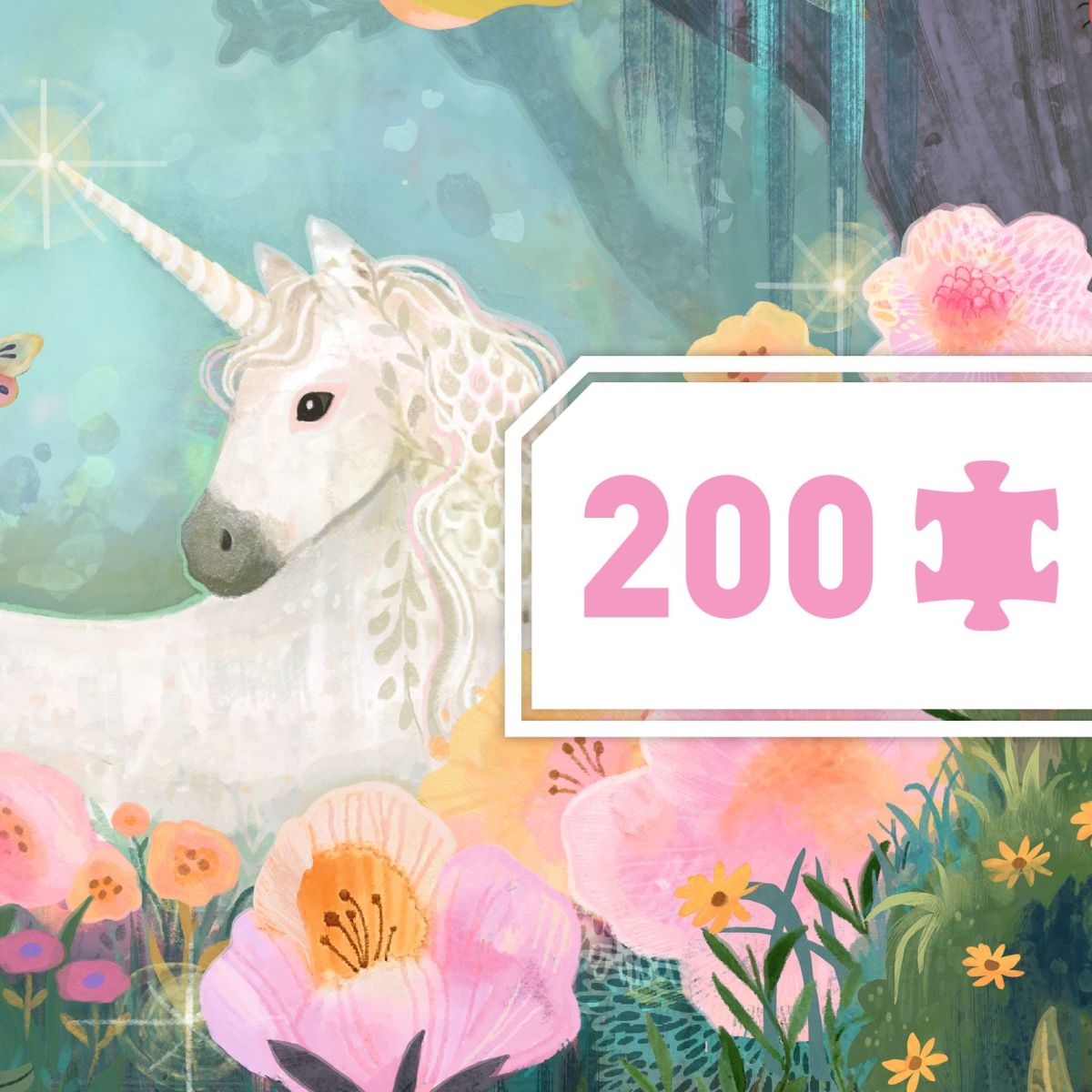 Puzzle Einhorn 200 Teile