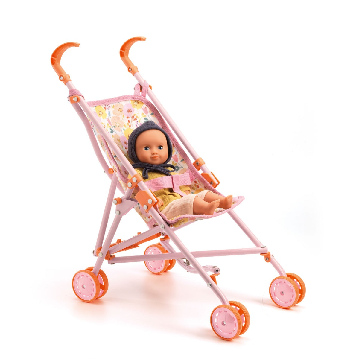 Puppenbuggy Puppenwagen Höhe 54cm