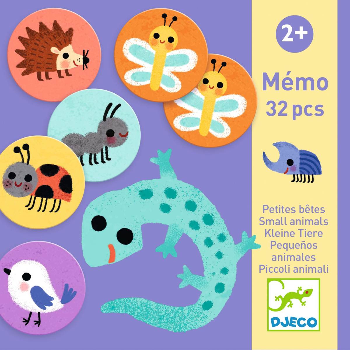 Memory Spiel "Kleine Tiere" von Djeco