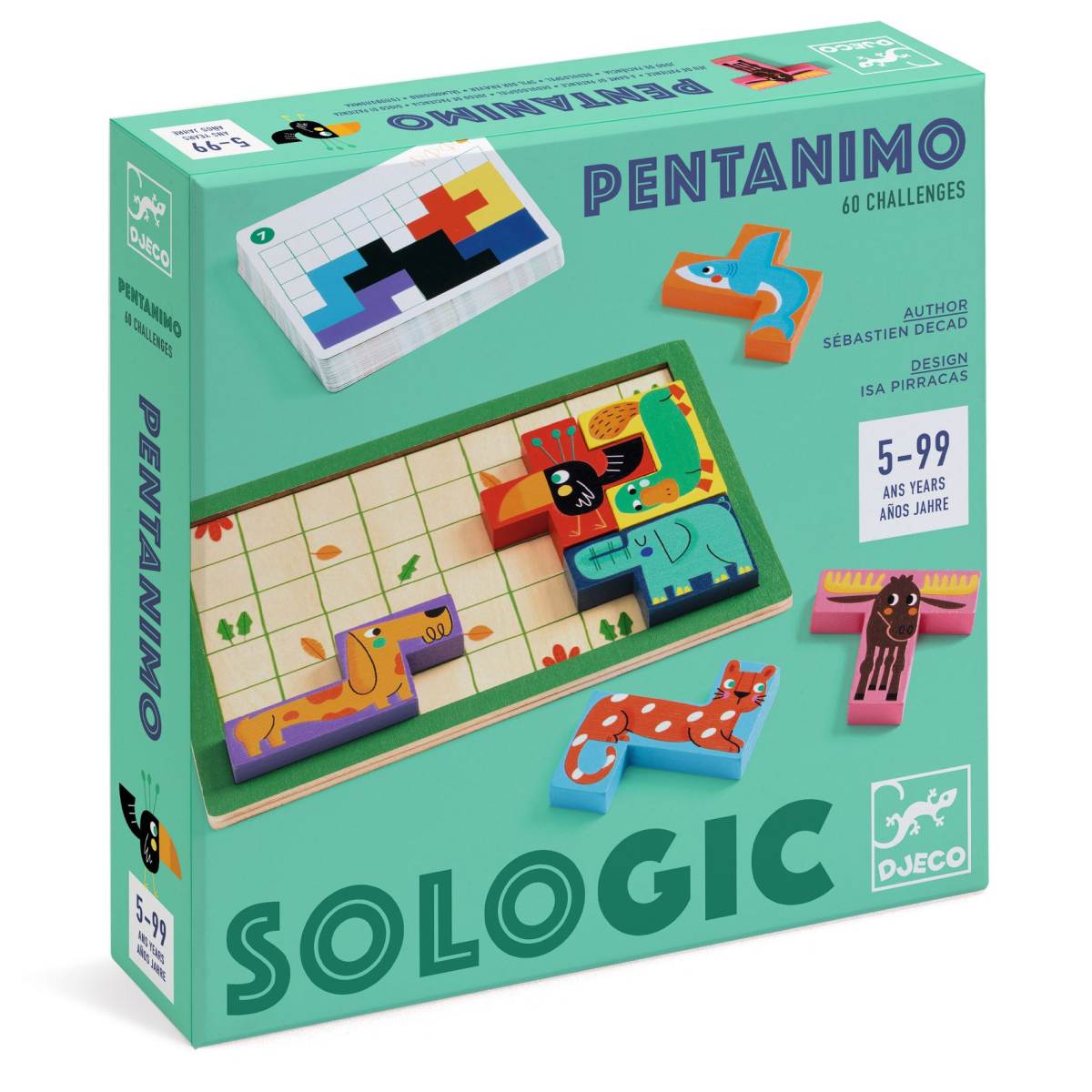 Pentamino ein Logikspiel ab 5 von Djeco