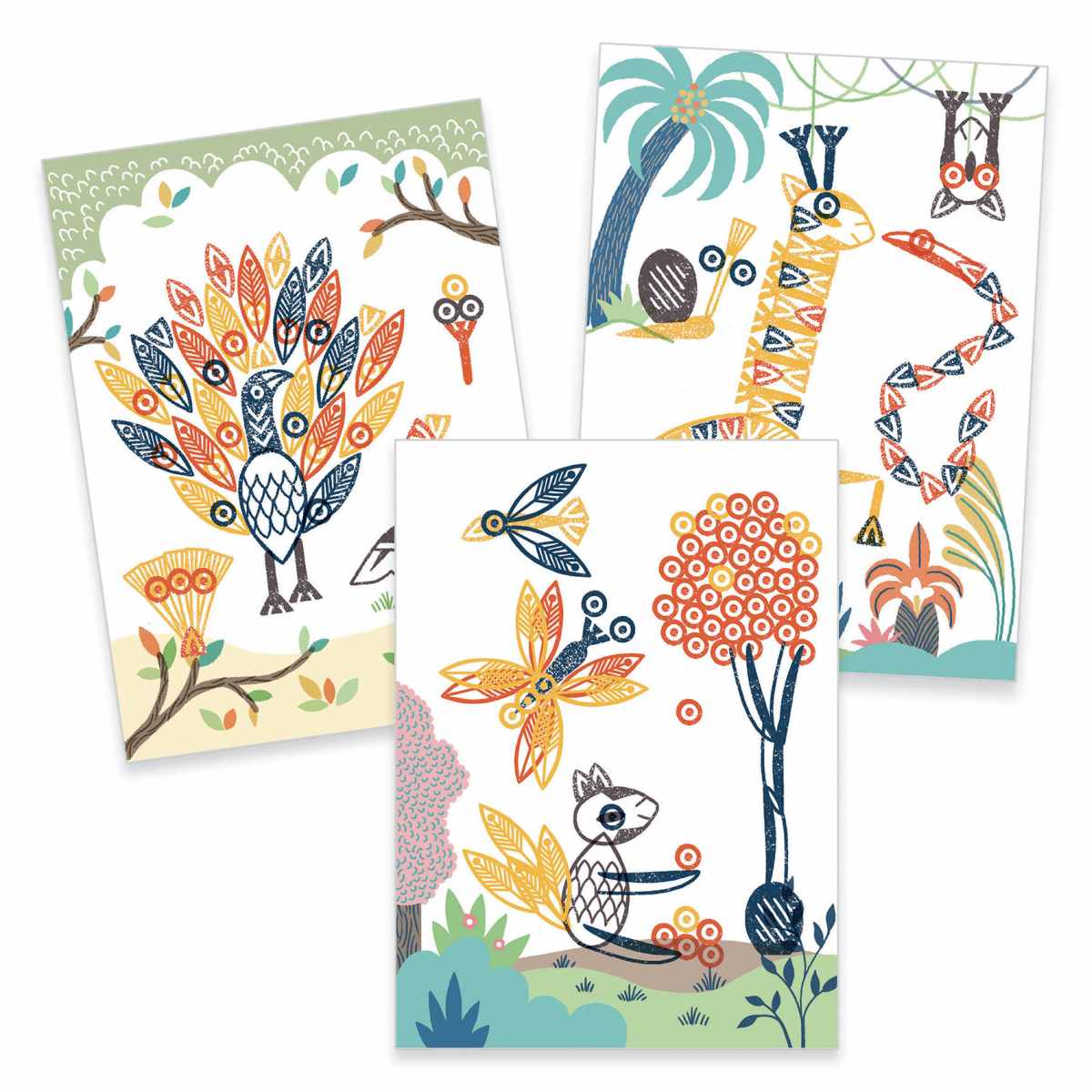 Stempel Box Tiere von Djeco