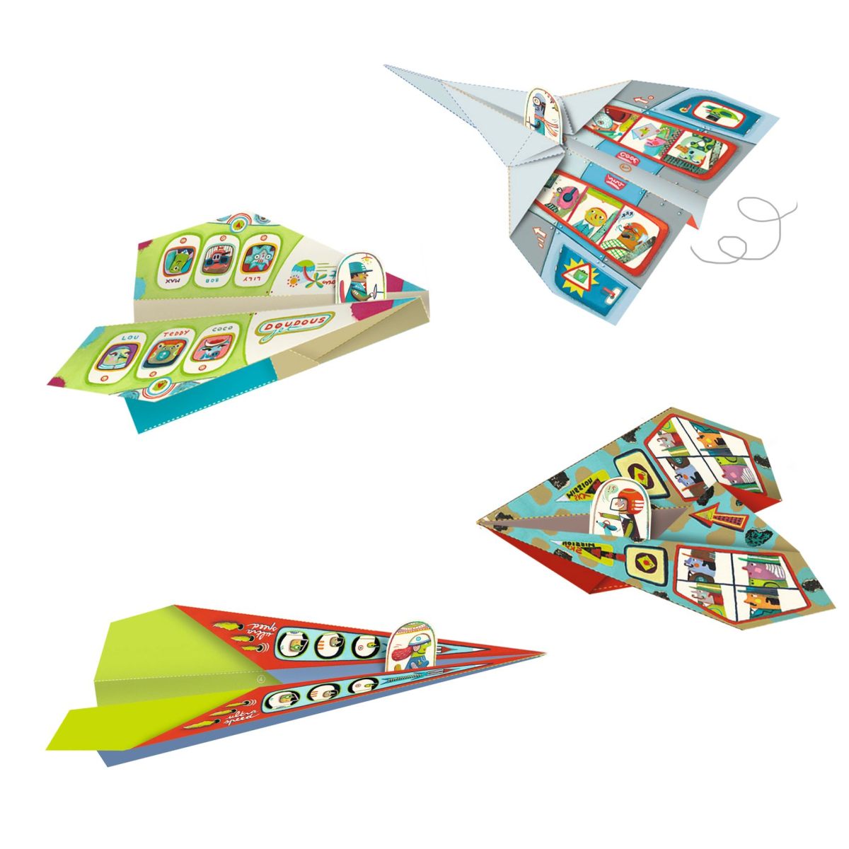 Origami Set Flugzeuge von Djeco