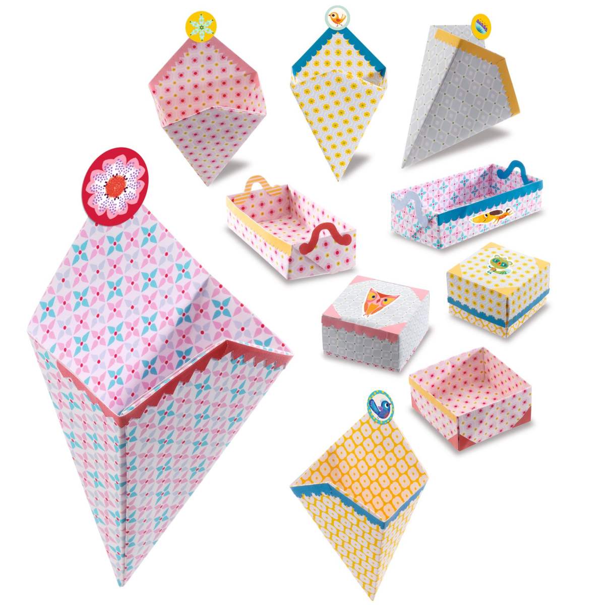 Origami Set Kleine Schachteln von Djeco