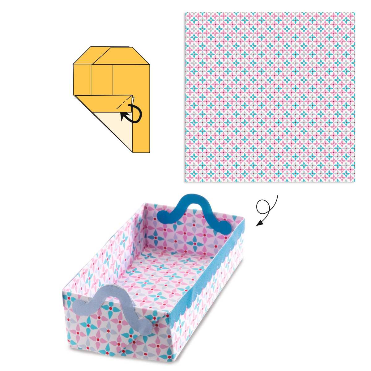 Origami Set Kleine Schachteln von Djeco