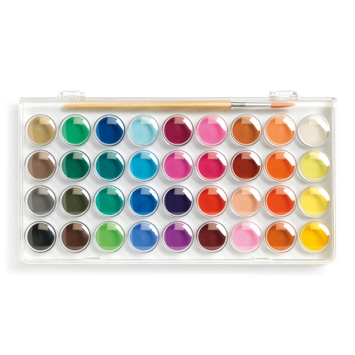 Farbkasten mit 36 Wasserfarben von Djeco