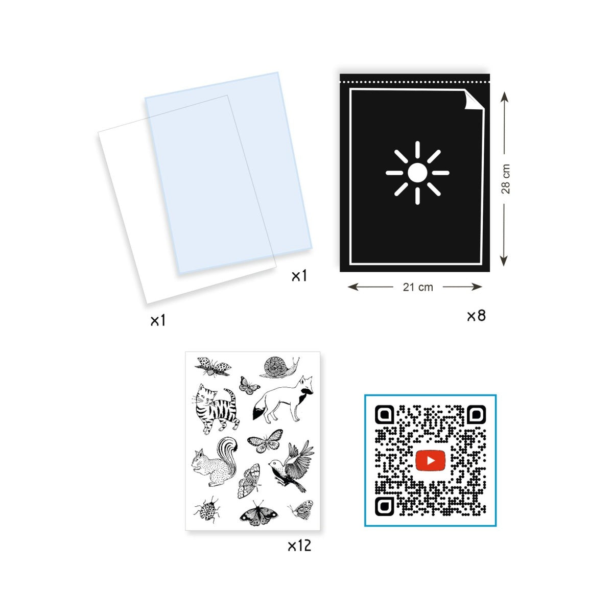 Starter Set Cyanotypie von Djeco