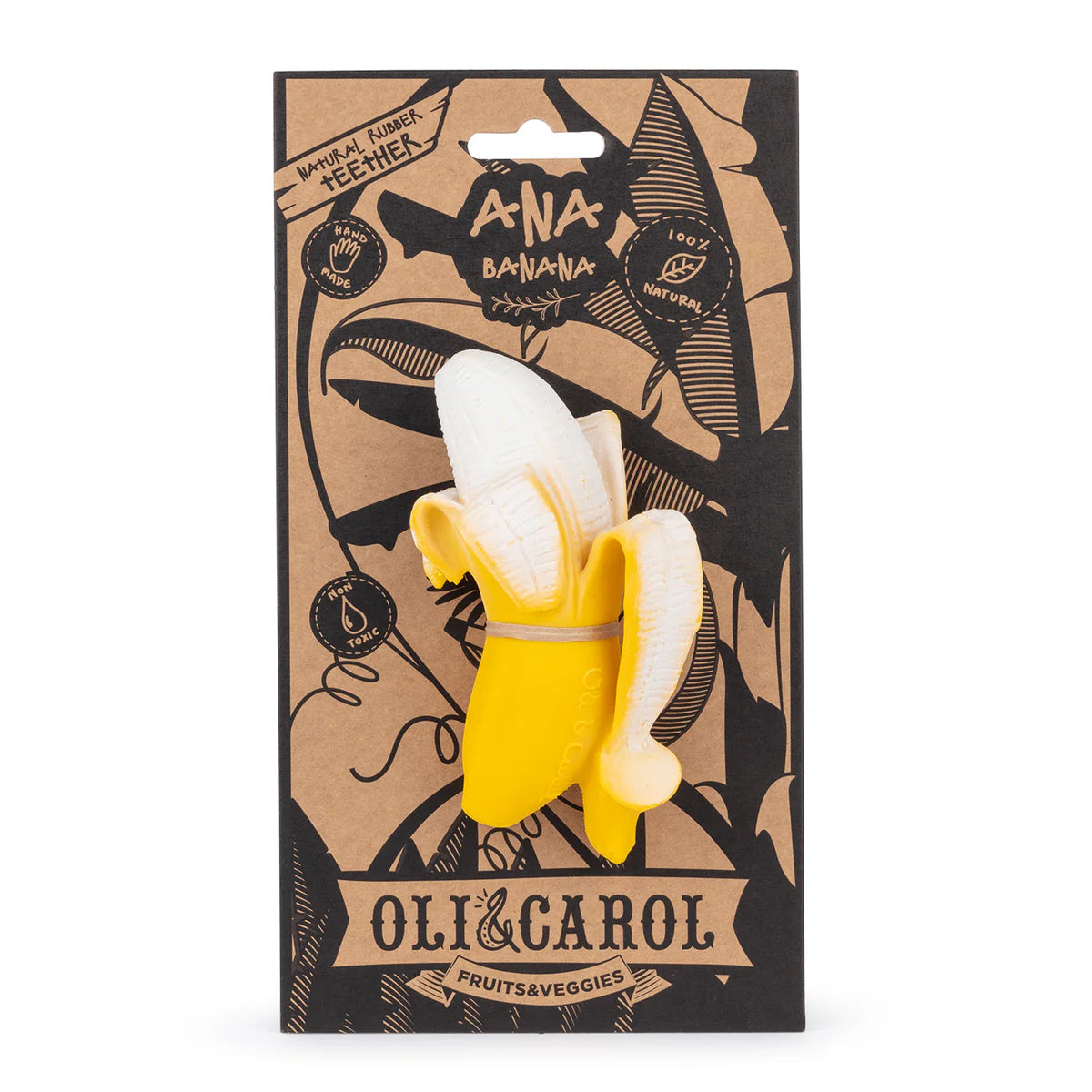 Beißspielzeug Banane Zahnungshilfe von Oli und Carol