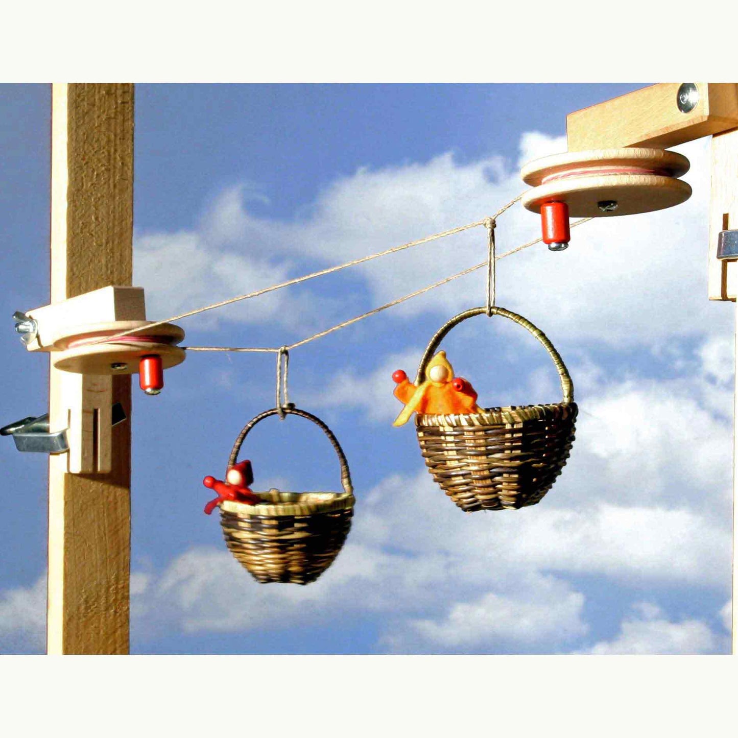 Körbchen Seilbahn Bausatz