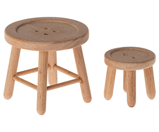 Tisch und Hocker Set Maus Maileg