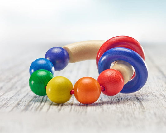 Baby Greifling Rassel Regenbogen