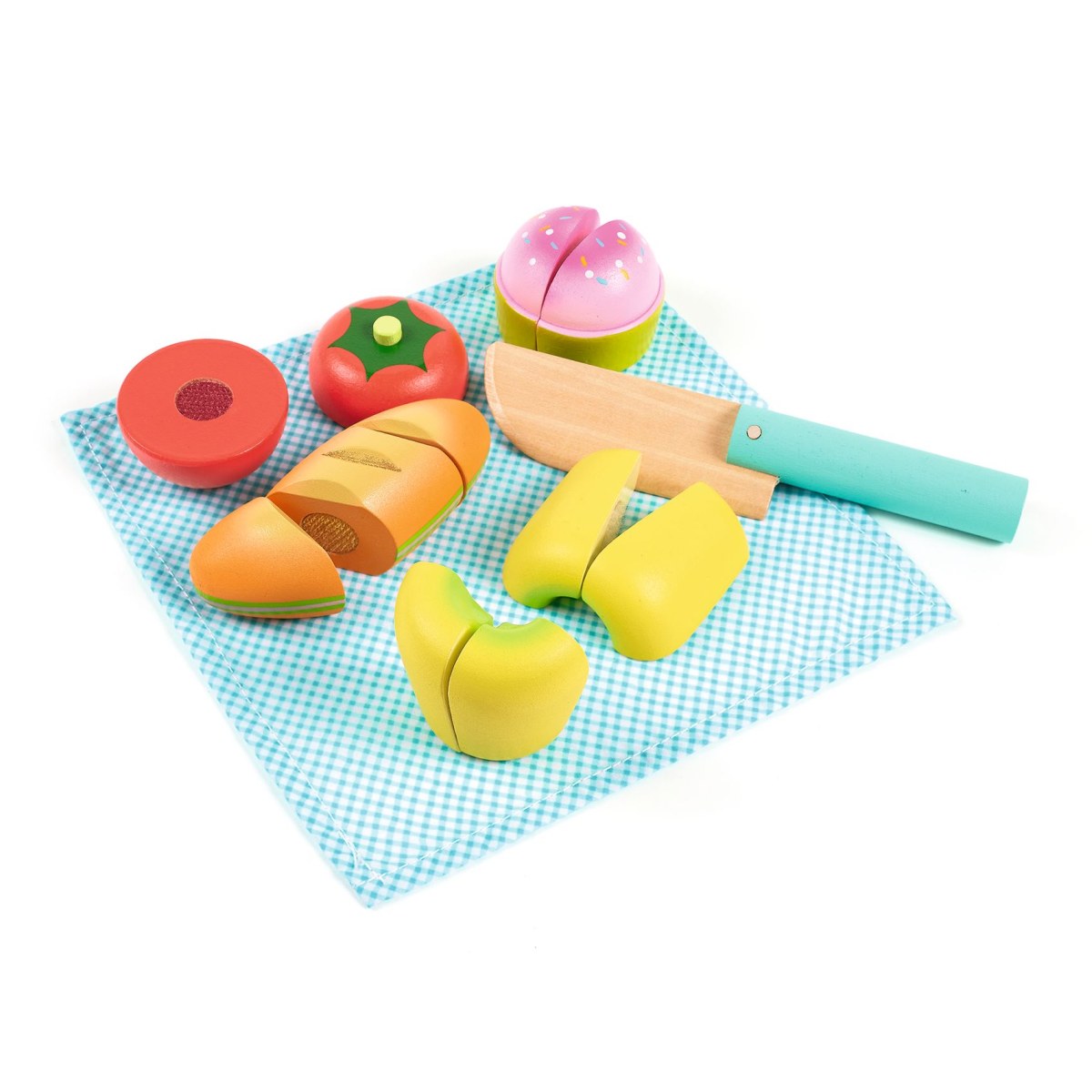 Picknickset zum Schneiden aus Holz von Djeco