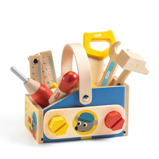 Werkzeugkiste aus Holz von Djeco